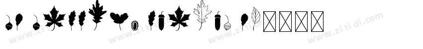 FM Falling Leaves Mo字体转换